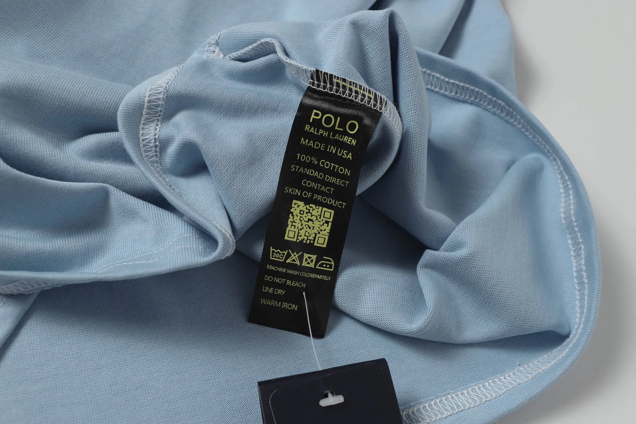 P114 Style number: A002 (no discount for running quantity) [Ralph Lauren round neck solid color pony embroidered logo pure cotton short sleeves] ✅270g double yarn fabric, custom woven and dyed threads ✅Original sticker Scan the QR code to enter the official website ✅Large version, loose and stylish, can wear up to 200 pounds Color: black white navy sky blue burgundy blue floral gray dark gray Size: S-XL